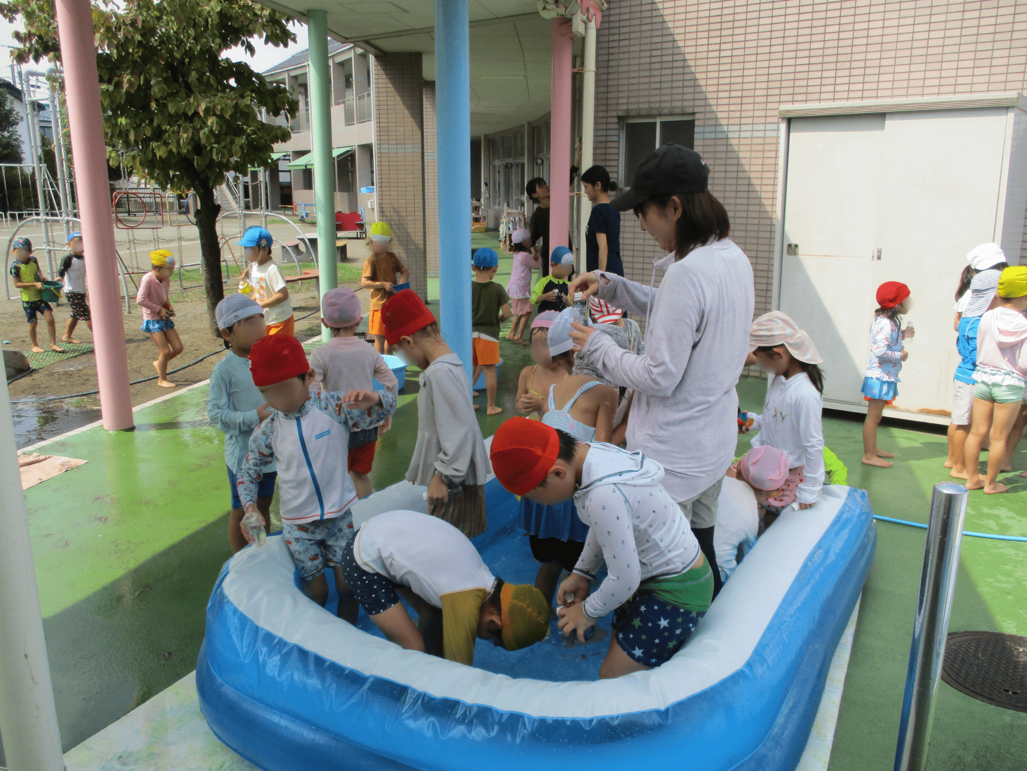 水遊び最高♪