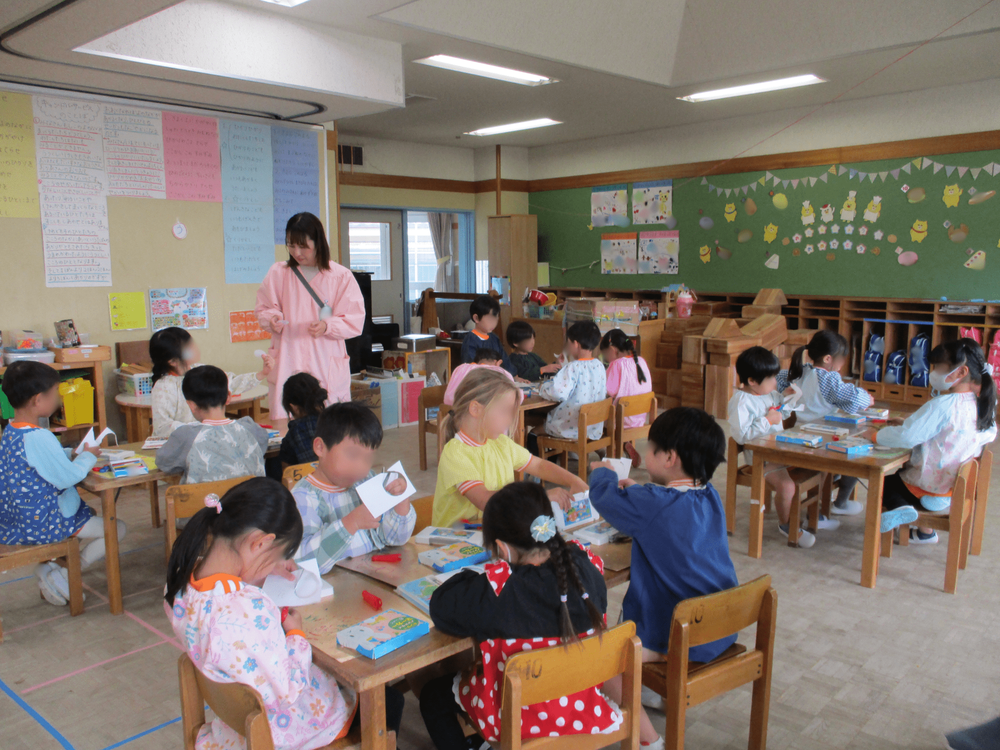 感謝祭プレゼント作り！