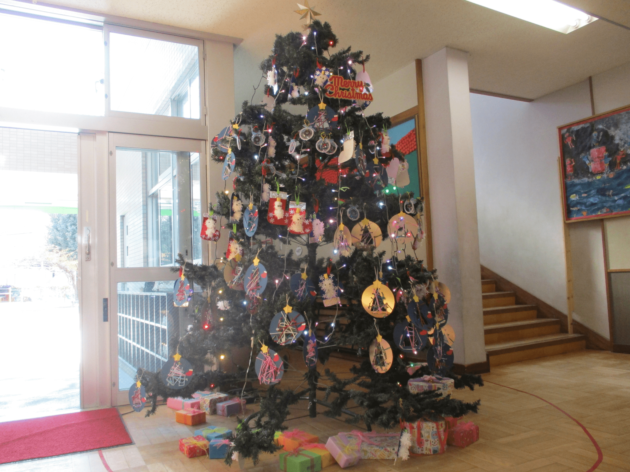 クリスマスツリー完成！