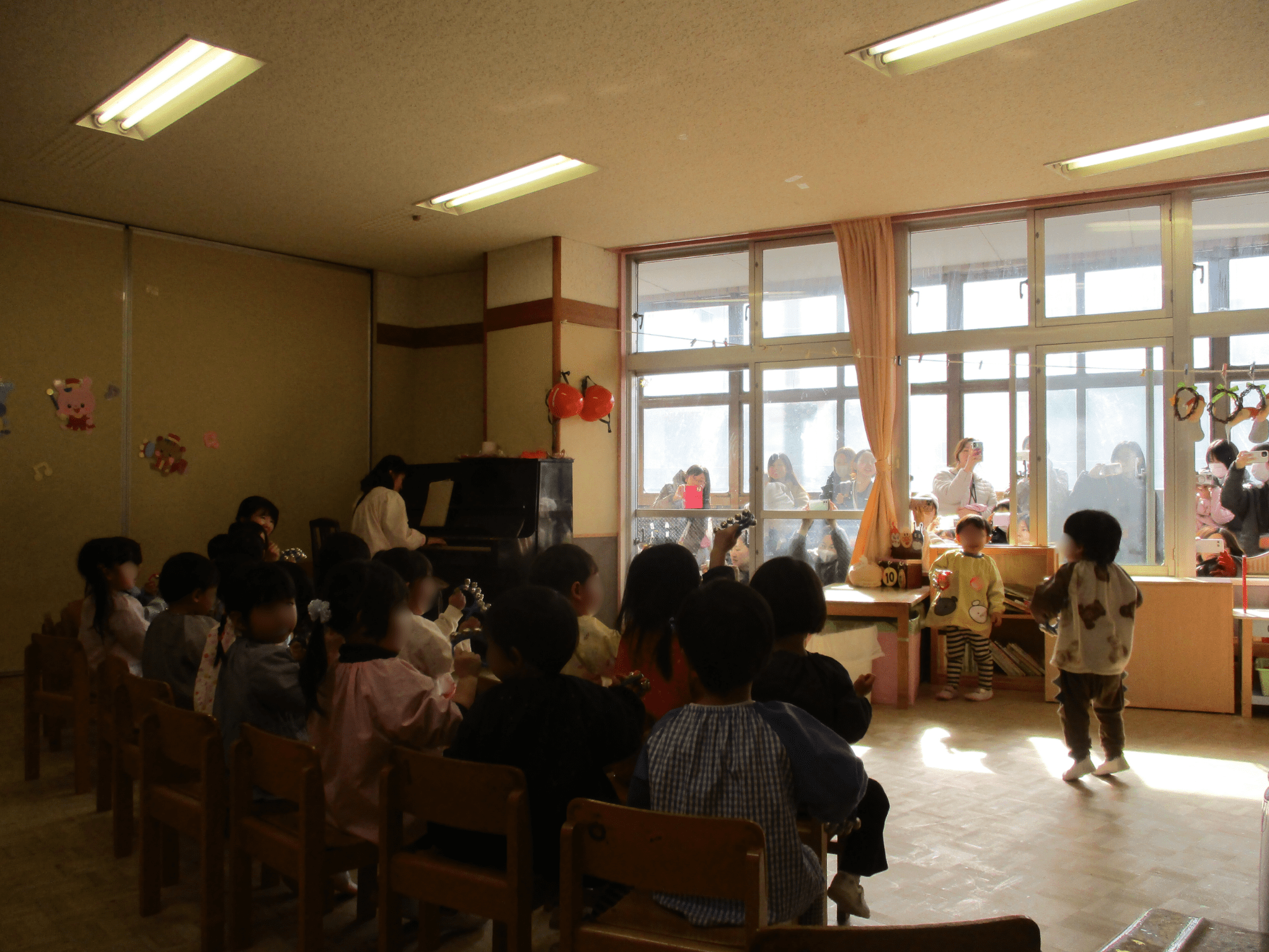 みんなにお披露目♪