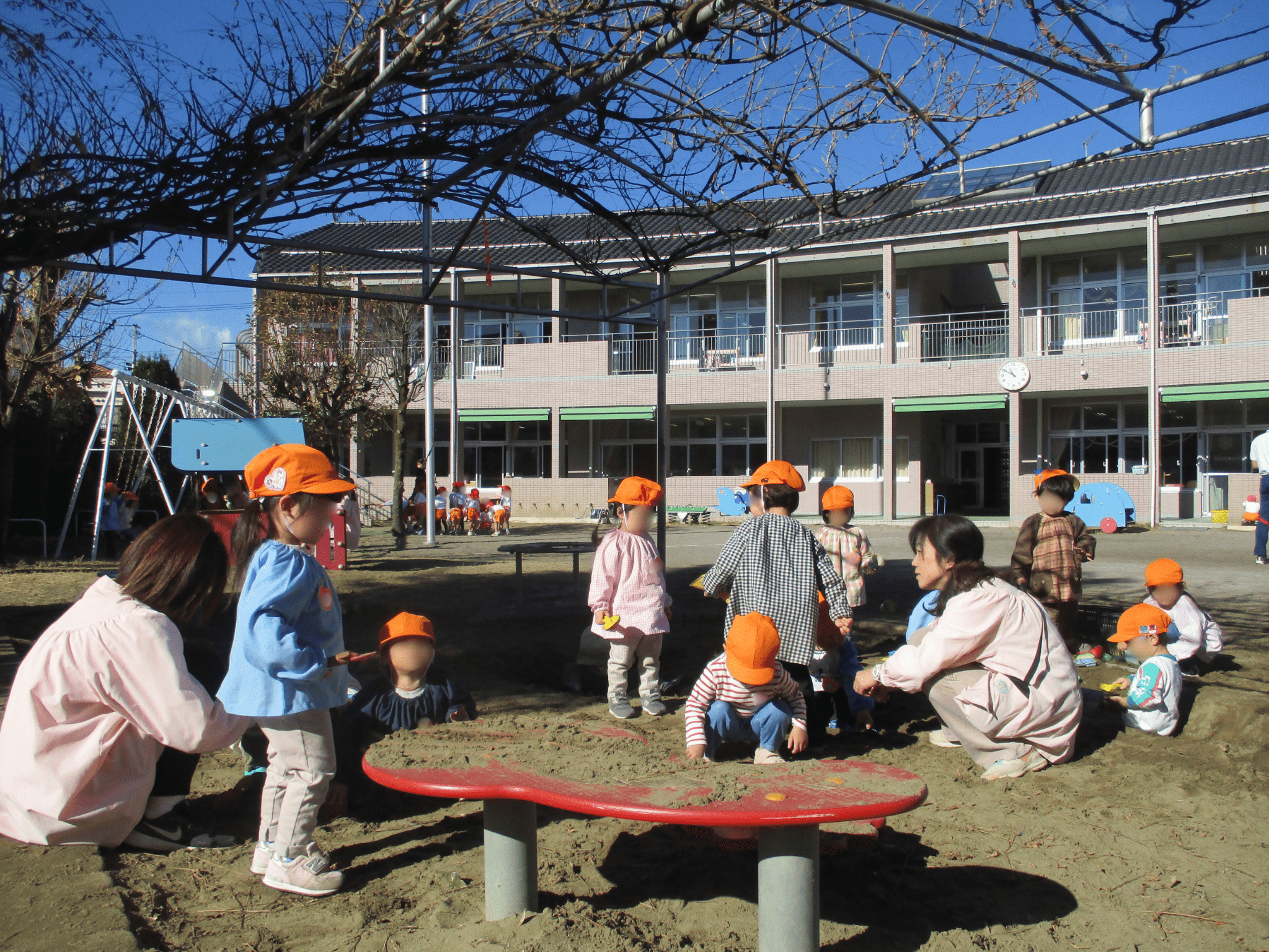 砂場遊び♪