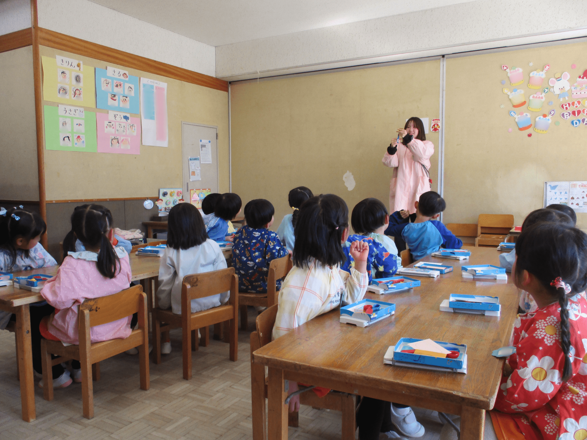 １月の壁面製作！