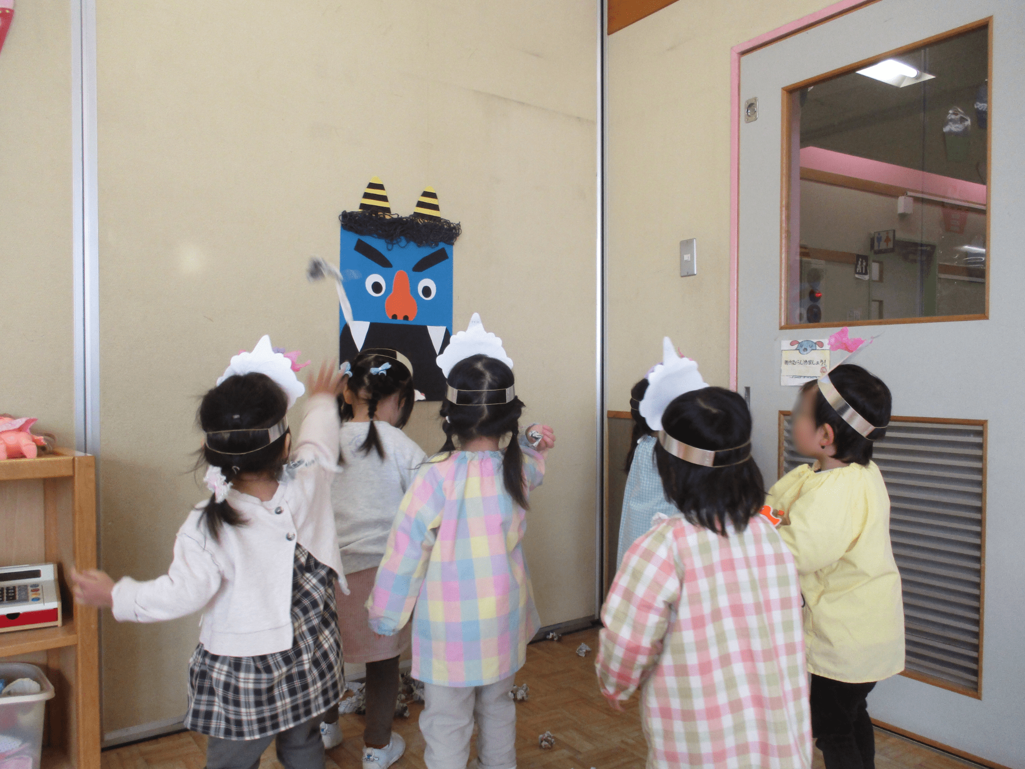 豆まきをしたよ♪