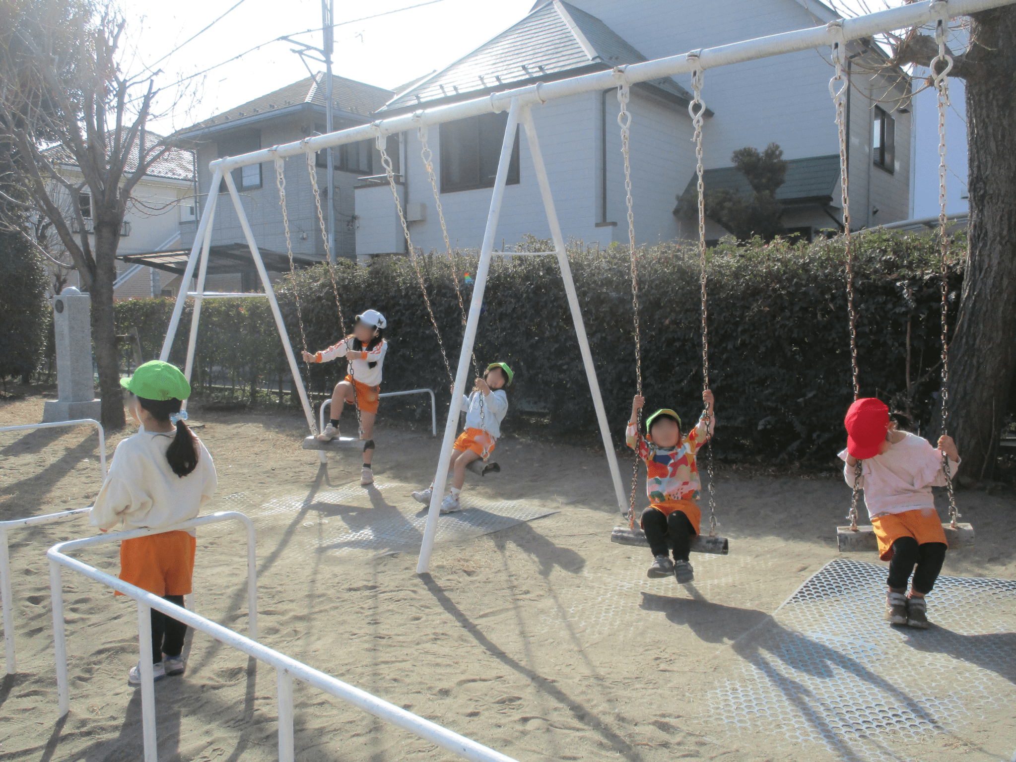 ブランコ遊び♪