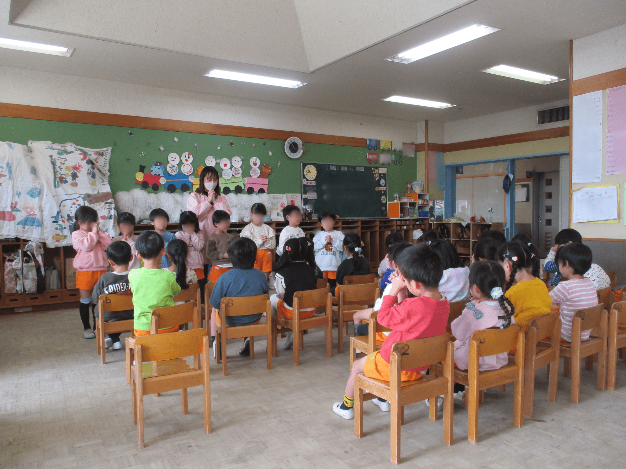 合同で朝活！！