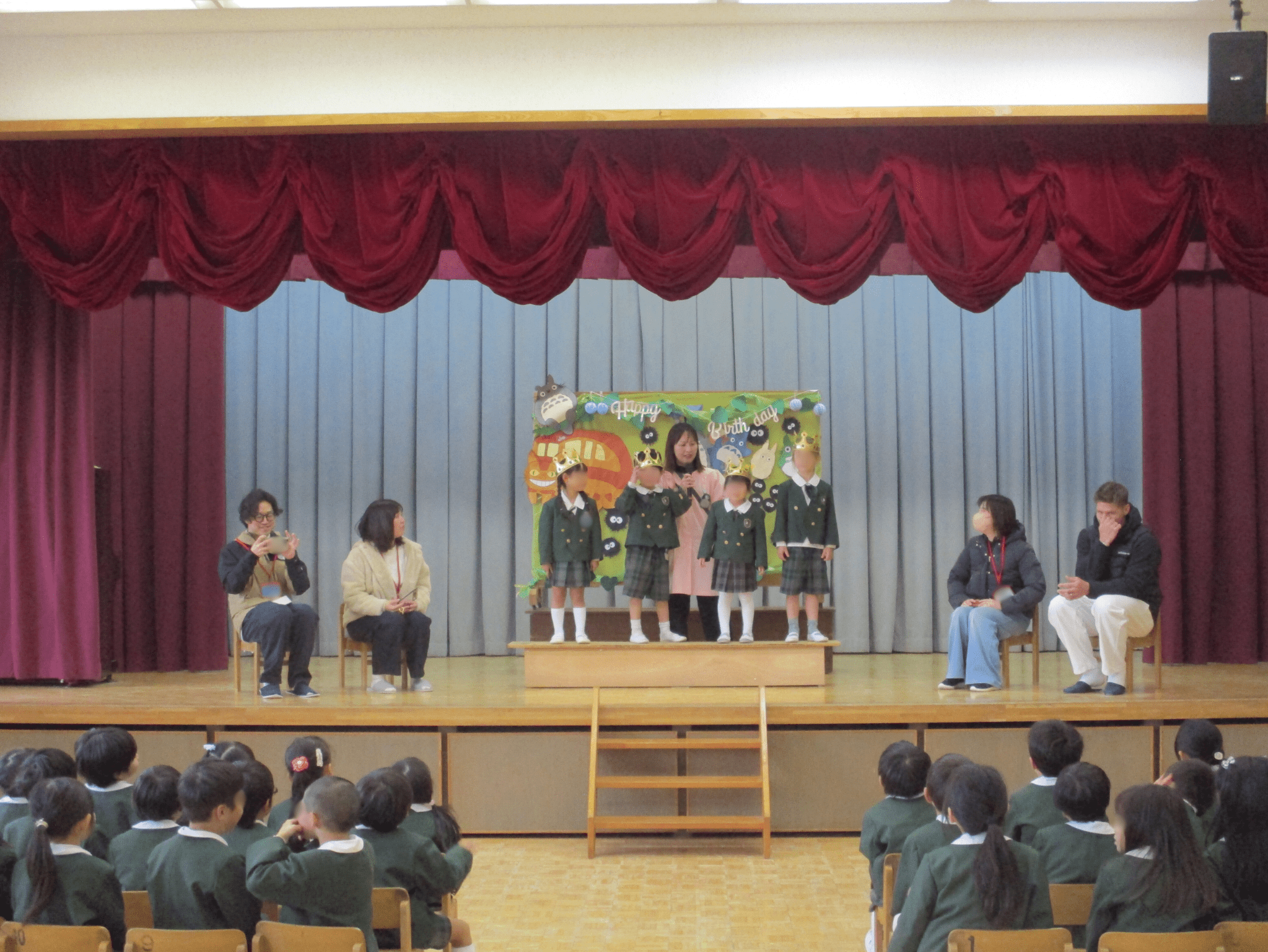 年長さんのお誕生会🎊