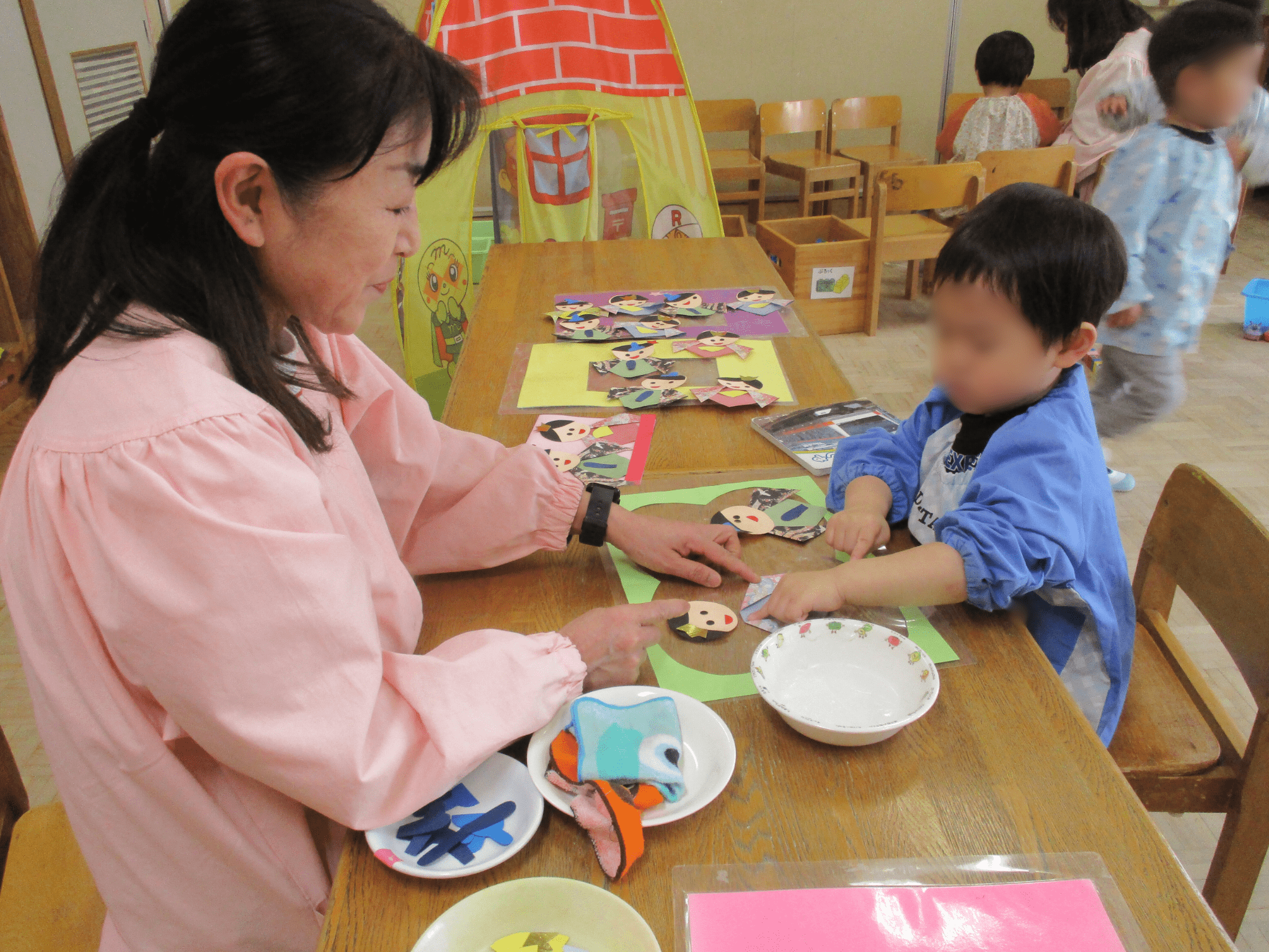 ひなまつり製作🎎