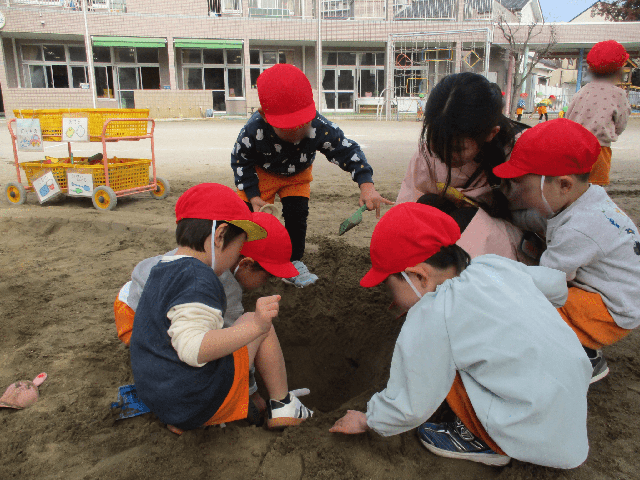 お砂場あそび♪