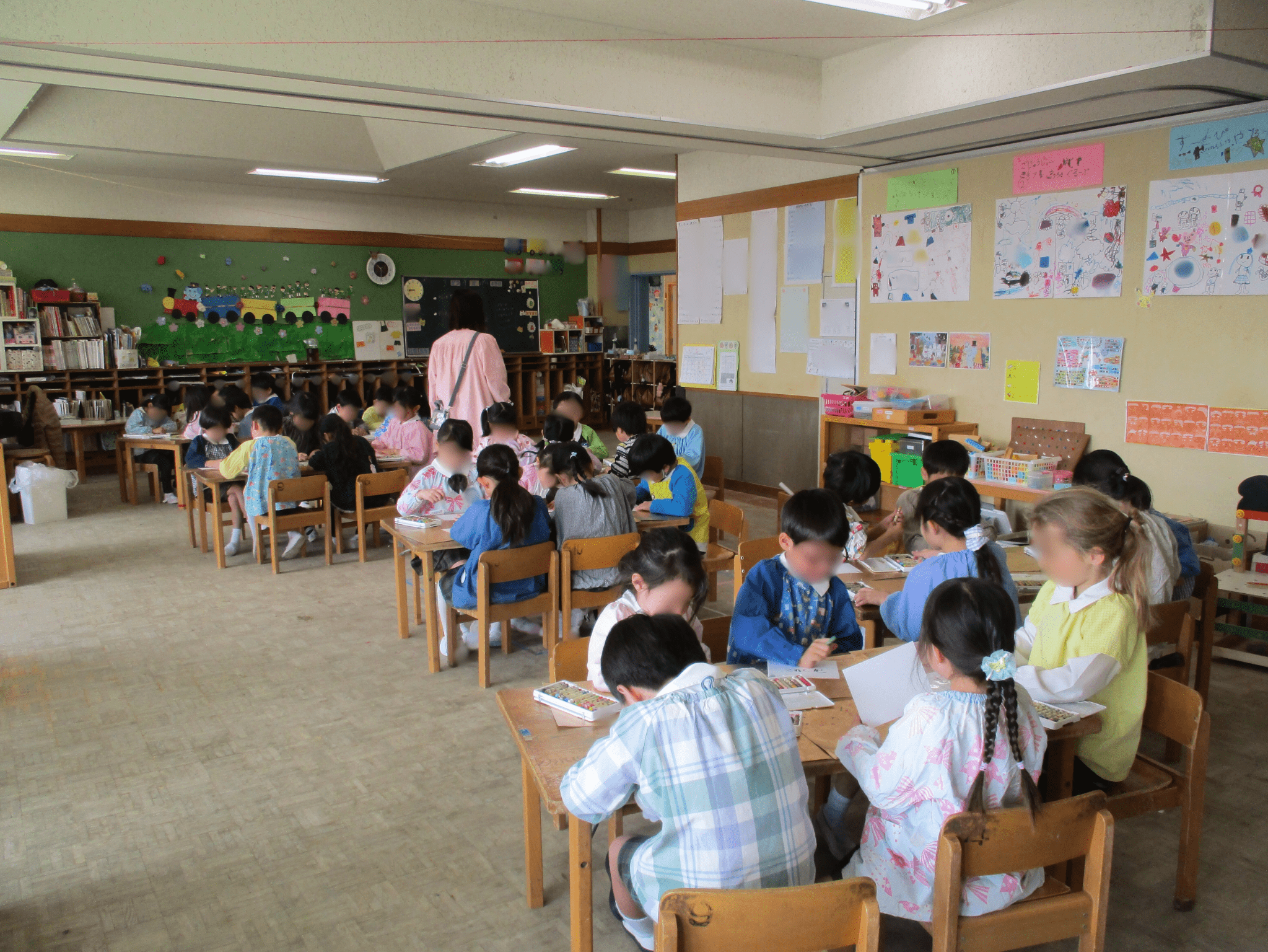 絵画「スクラッチ」