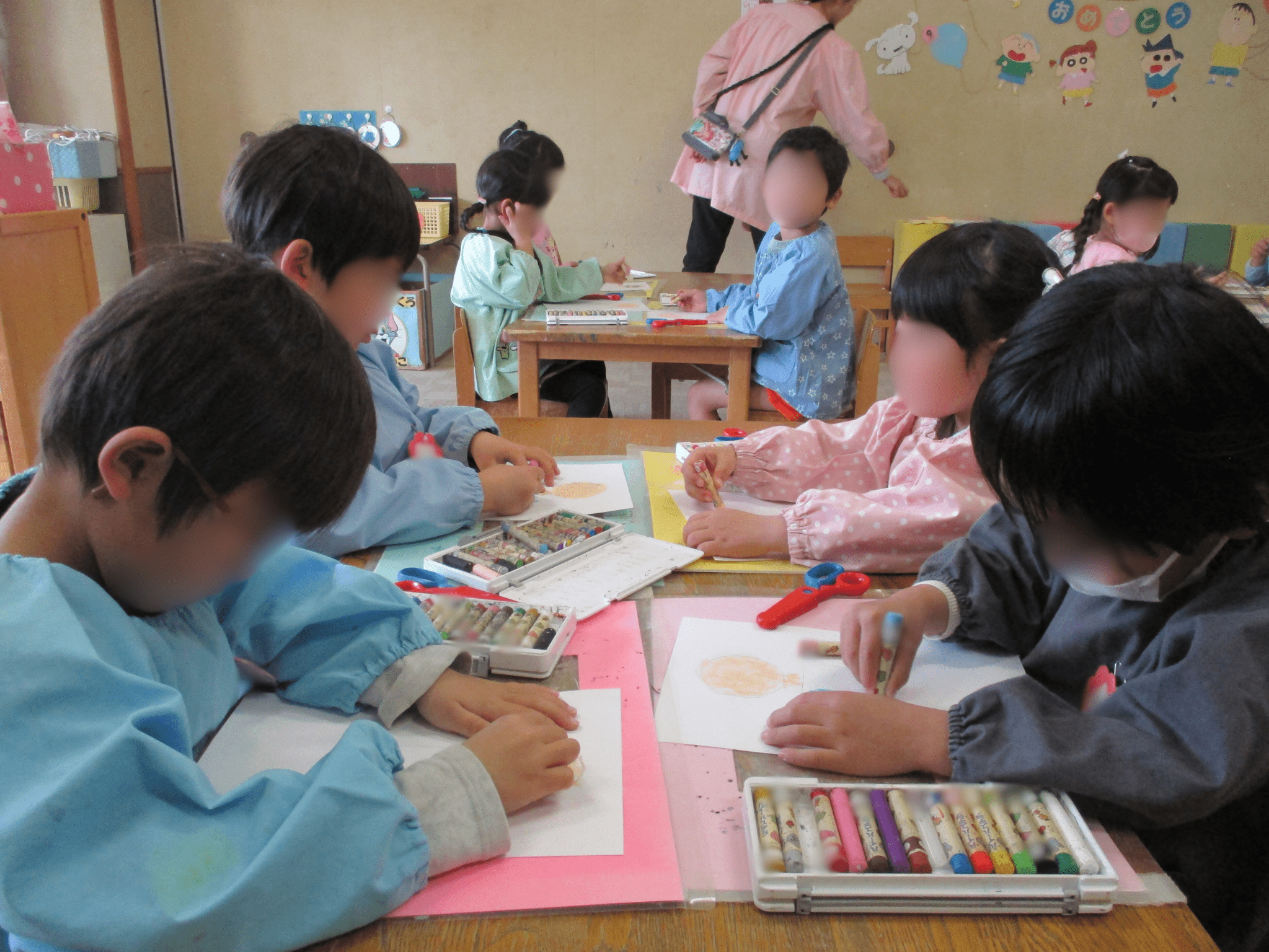 ３月の壁面作り♪