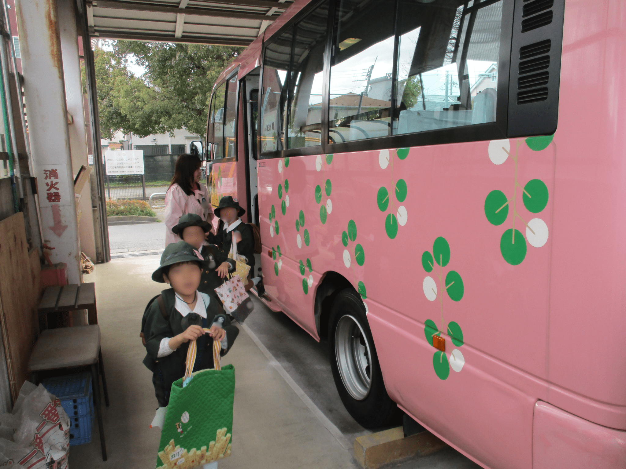 本日は午前保育です！