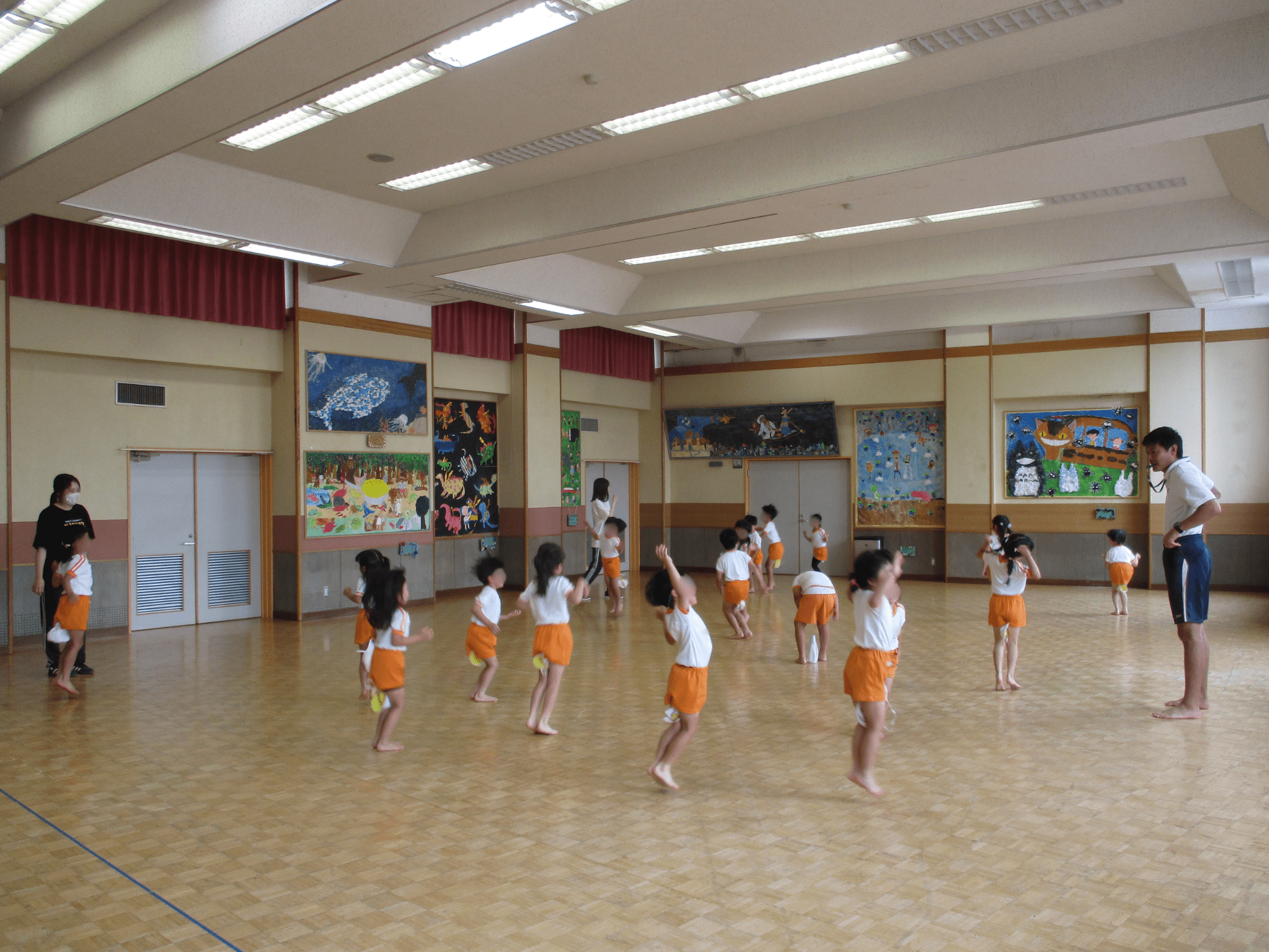 体育指導！