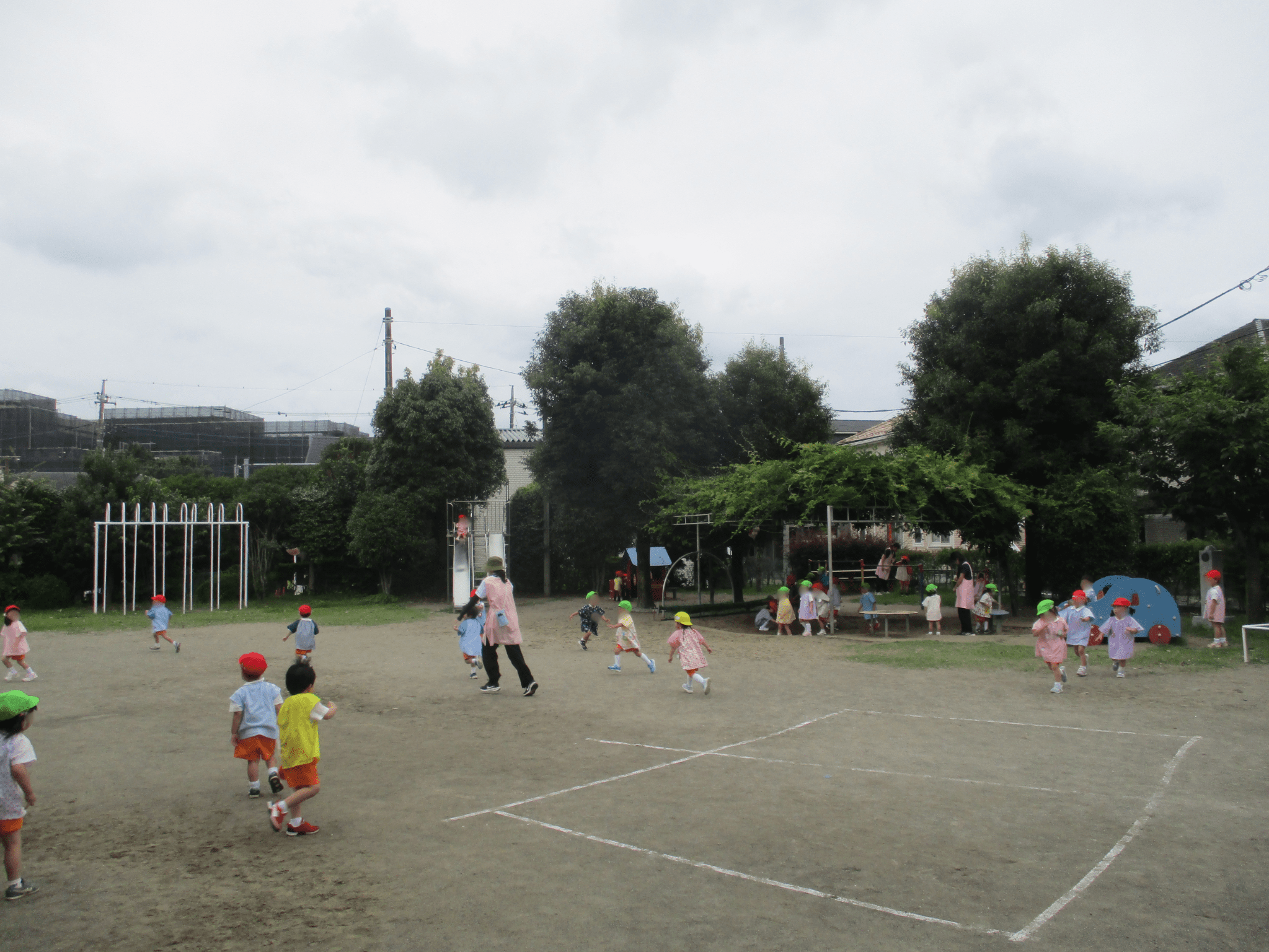 園庭あそび♪