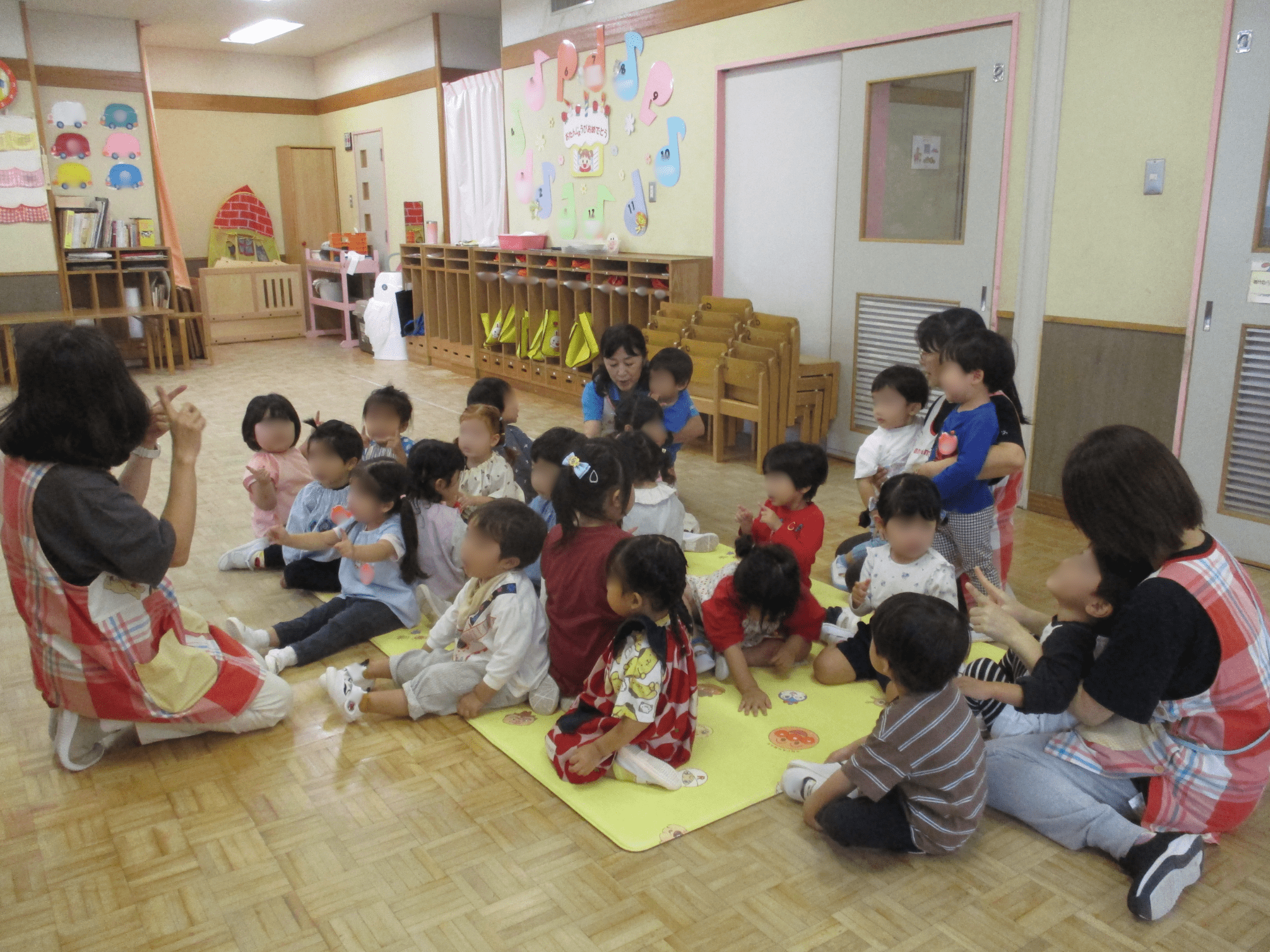 今日は、合同で！！